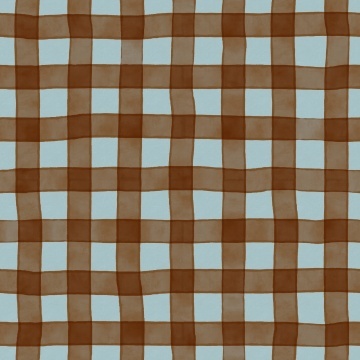 Fototapet, Gingham, Brown, Rebel Walls - Img 2