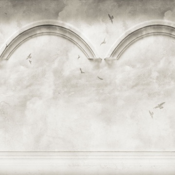 Fototapet, Heavenly Arches, Gray, Rebel Walls - Img 2