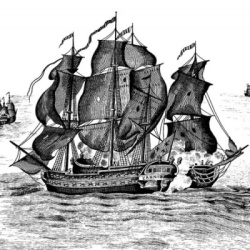 Fototapet, High Seas, Black, Rebel Walls - Img 7