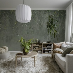Fototapet, Honolulu, Dark Green, Rebel Walls