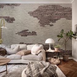 Fototapet, Ivory Bricks, Plaster, Rebel Walls - Img 4