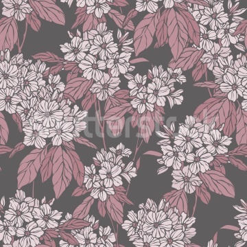 Fototapet, Jasmine Veil, Pink, Rebel Walls - Img 2