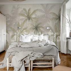Fototapet, Jungle Canvas, Soft Green, Rebel Walls - Img 3