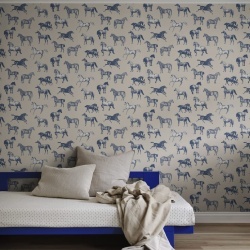 Fototapet lavabil, Colette, Blue, Sandberg