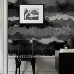 Fototapet lavabil, Midnatt Dark Grey, Sandberg