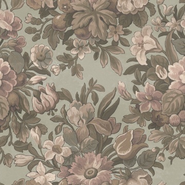 Fototapet, Majestic Vintage Garden, Dusty Pink, Rebel Walls - Img 2