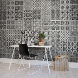 Fototapet, Marrakech, Black, Rebel Walls