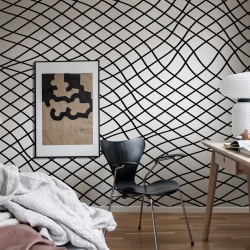 Fototapet, Net, Graphite, Rebel Walls