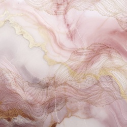 Fototapet, Opulence Dots, Pink Marble, Rebel Walls - Img 2