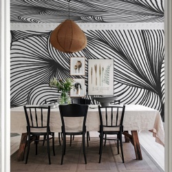 Fototapet, Opulence Lines, Graphite, Rebel Walls