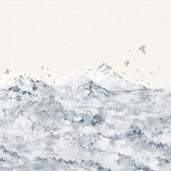 Fototapet, Paper Mountains, Blue, Rebel Walls - Img 6