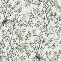 Fototapet, Parrot Shrubbery, Green, Rebel Walls - Img 2