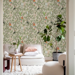Fototapet, Parrot Shrubbery, Sand, Rebel Walls