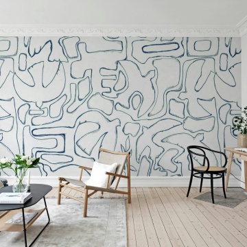 Fototapet, Peaceful, Blue, Rebel Walls - Img 3