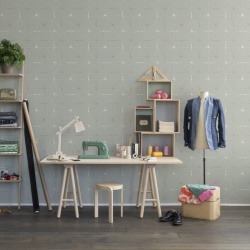 Fototapet, Perfect Fit, Mint Green, repetitiv, Rebel Walls - Img 3