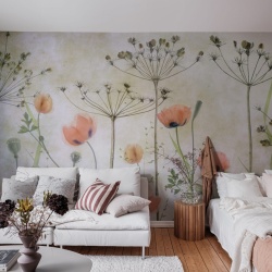 Fototapet, Poppy Meadow, Rebel Walls