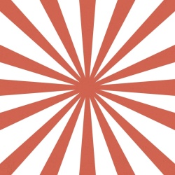 Fototapet, Rays, Red, Rebel Walls - Img 2