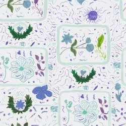 Fototapet, Reverie, Lilac, Rebel Walls - Img 2