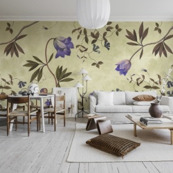 Fototapet, Romantic Garden, Lilac, Rebel Walls