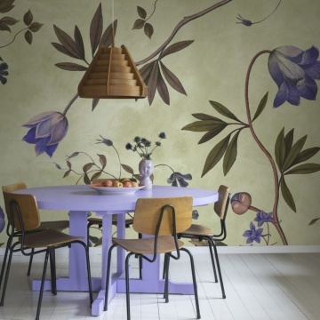 Fototapet, Romantic Garden, Lilac, Rebel Walls - Img 3