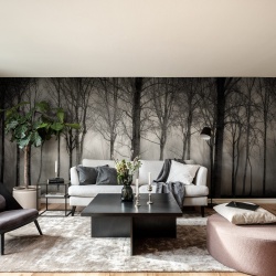 Fototapet, Row of Trees, Rebel Walls