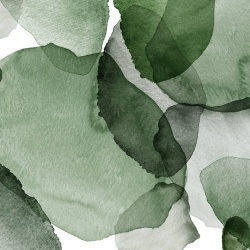 Fototapet, Shadow Petals, Green, Rebel Walls - Img 2