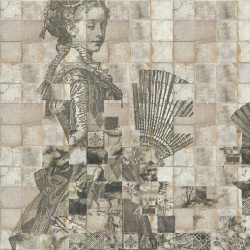 Fototapet Shattered Dames, Cream - personalizat, VLAdiLA - Img 4