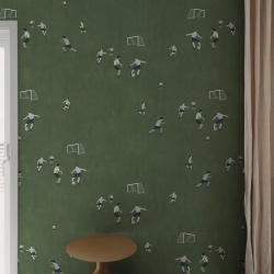 Fototapet, Soccer, Green, Rebel Walls - Img 3