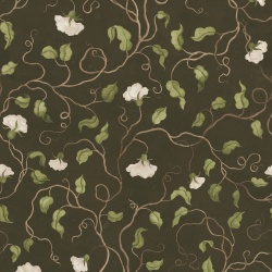 Fototapet, Soft Vines, Dark Green, Rebel Walls - Img 2