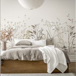 Fototapet, Straw Meadow, Beige, Rebel Walls - Img 3