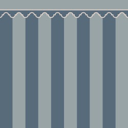 Fototapet, Stripe Chateau, Blue, Rebel Walls - Img 2