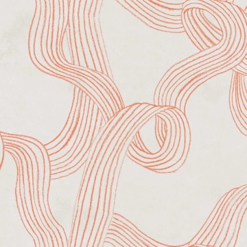 Fototapet, Stripes Repeatable, Orange, Rebel Walls - Img 2