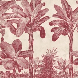 Fototapet, Timeless Tropics, Red, Rebel Walls - Img 2