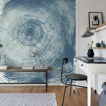 Fototapet, Tree Cut, Blue, Rebel Walls - Img 3