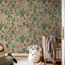 Fototapet, Tropical Harmony, Pink, Rebel Walls - Img 3