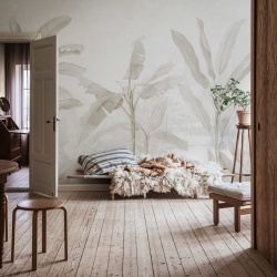 Fototapet, Tropical Palms, Beige, Rebel Walls - Img 3