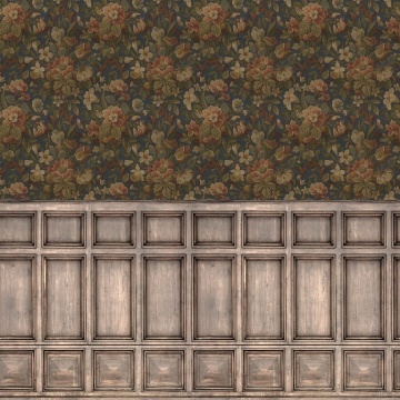 Fototapet, Vintage Garden, Panels, Rebel Walls - Img 2