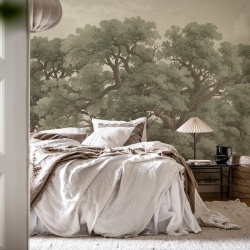 Fototapet, Vintage Oaks, Green, Rebel Walls - Img 4