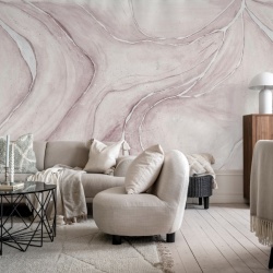 Fototapet, Watercolor Flow, Dusty Pink, Rebel Walls - Img 4