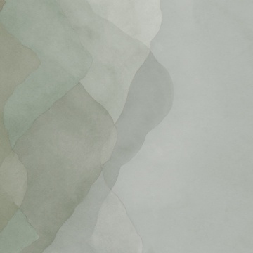 Fototapet, Watercolor Vertical, Green, Rebel Walls - Img 2