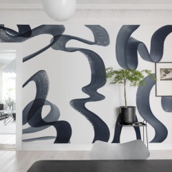 Fototapet, Waves, Ink, Rebel Walls