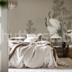 Fototapet, Whispering Cranes, Gray, Rebel Walls - Img 3
