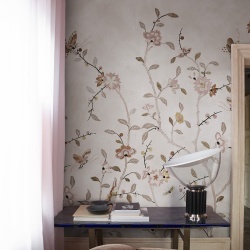 Fototapet, Whispering Petals, Pink, Rebel Walls - Img 3