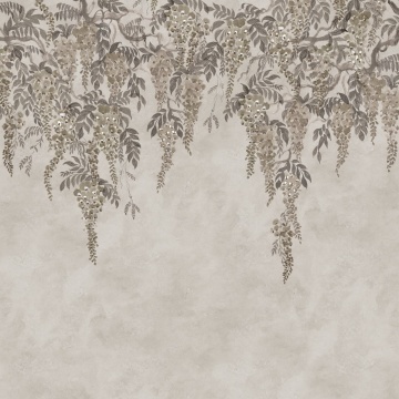 Fototapet, Whispers Wisteria, Gray, Rebel Walls - Img 2