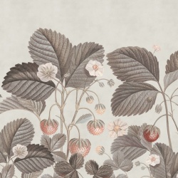 Fototapet, Wild Strawberries, Vintage, Rebel Walls - Img 2