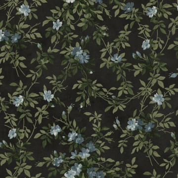 Fototapet, Wildflower Vista, Black, Rebel Walls - Img 2
