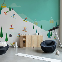 Fototapet, Winter Holiday, Multi, Rebel Walls - Img 3