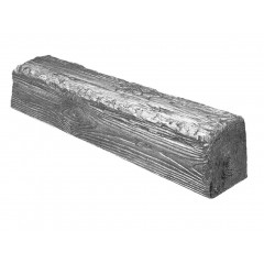 Grinda decorativa din poliuretan, gri, rustic, 19х13cm, EQ005G - Img 1