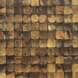 Panou decorativ 3D, Coconut, Bagonjong Antique Brown, 6 placi 42x42cm, 1.05 mp - Img 8