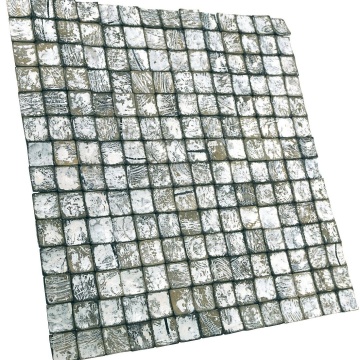 Panou decorativ 3D, Coconut, Tongkonan White Wash, 6 placi 42x42cm, 1.05 mp - Img 5